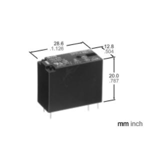 Jw2sn-dc12v relay 5a 12v 8 chân panasonic