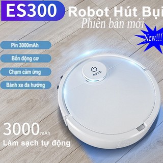 . Robot Hút Bụi, Robot Hut Bui - Công Suất Lớn, Hút Siêu Khỏe, Nguồn Cảm Ứng. Bảo Hành 1 Đổi 1 Trong 3 Tháng.ES300