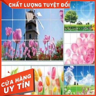Siêu sale tranh dán bếp cách nhiệt 3d
