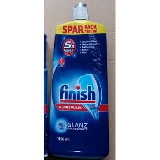 Nước làm bóng finish, nước trợ xả finish dùng cho máy rửa bát