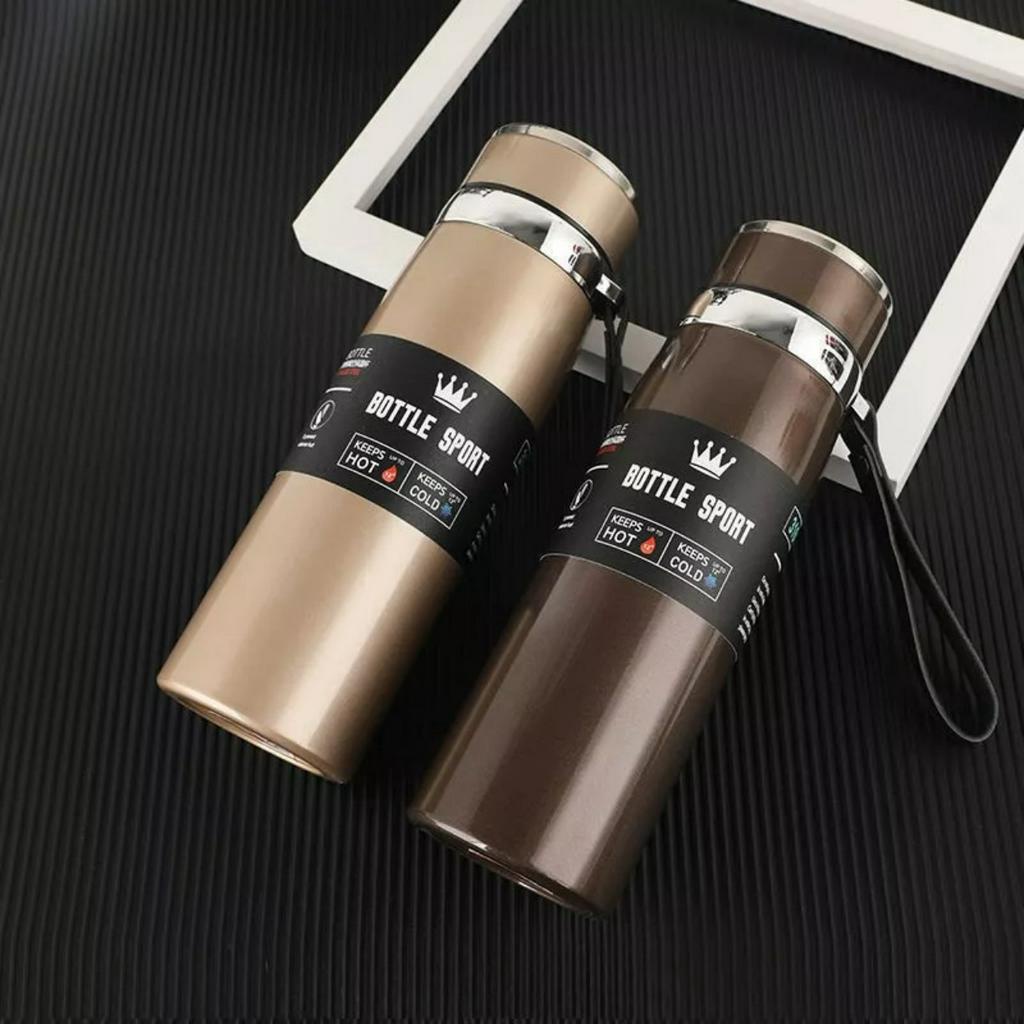 Bình Giữ Nhiệt Inox Bottle Sport Dung Tích 1000ML Kiểu Dáng Siêu Đẹp, Bình đựng nước giữ nhiệt cao cấp có nắp lọc trà