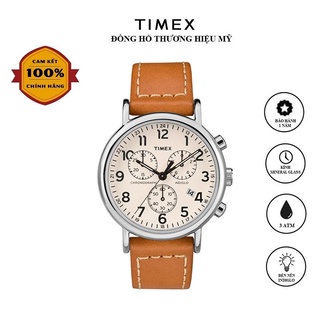 Đồng hồ Nam Timex Weekender 40mm TW2R42700 Dây Da - Chính Hãng
