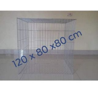 Lồng gà úp 120x80x80cm không khay tôn