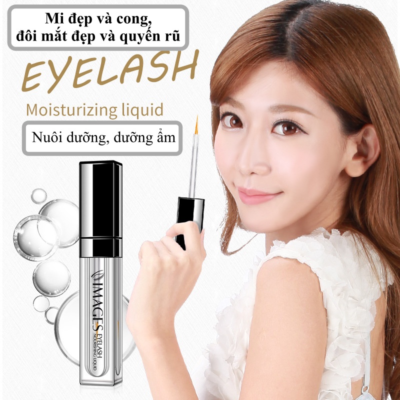 Serum nuôi dưỡng lông mi IMAGES dài, dày và cong, không màu, serum dưỡng mi mọc mi 7ml SPU063