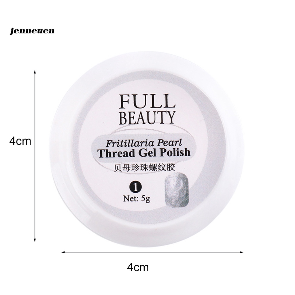 [Hàng mới về] Gel sơn móng tay UV tạo vân vỏ sò lấp lánh lâu trôi không mùi cho nữ