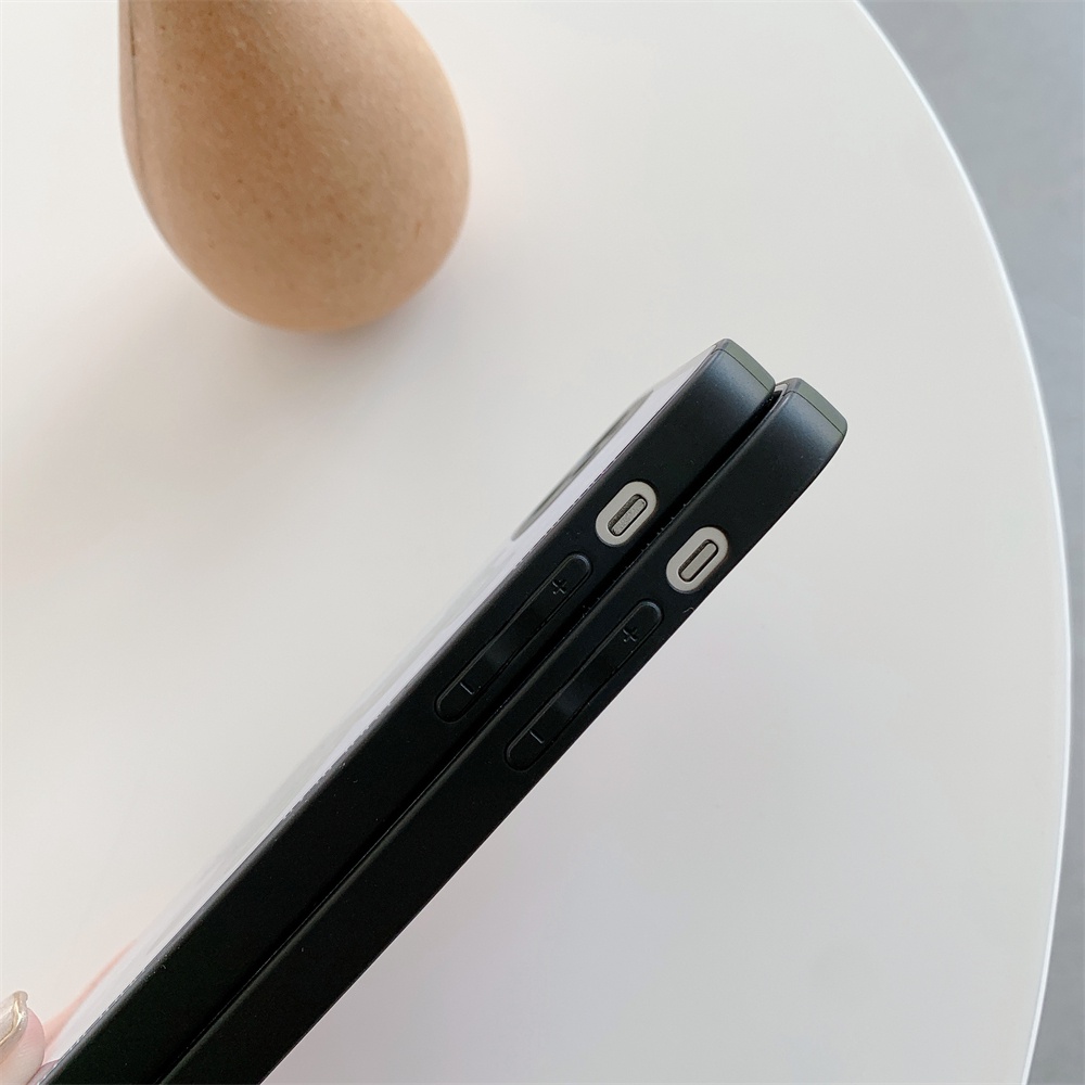 Ốp Điện Thoại Mặt Kính In Họa Tiết Cho iPhone 13 Pro Max 12 mini 11 Pro Max X XS XR 8 7 plus