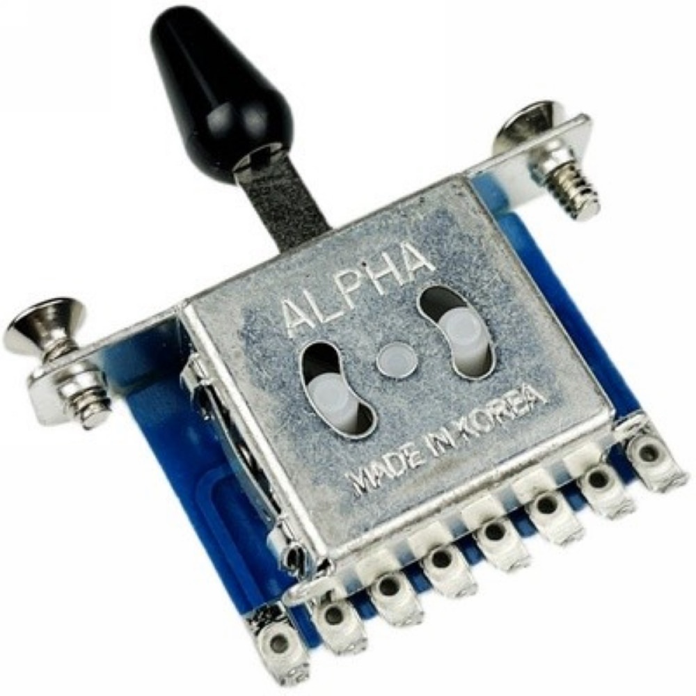 1 Công Tắc Pickup Alpha 3 Chiều 5 Chiều Cho Đàn Guitar #0393) Sản Xuất Tại Hàn Quốc