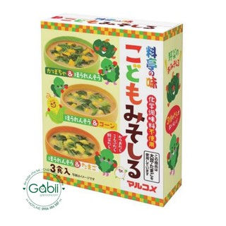 [BÉ 12 THÁNG] SÚP MISO ĂN LIỀN MARUKUME - GABII STORE
