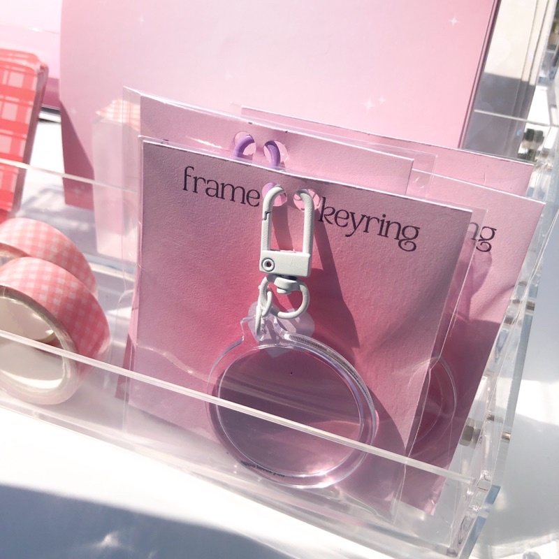 Bobingooo | Frame Keyring 🍒| Móc khoá thay ảnh