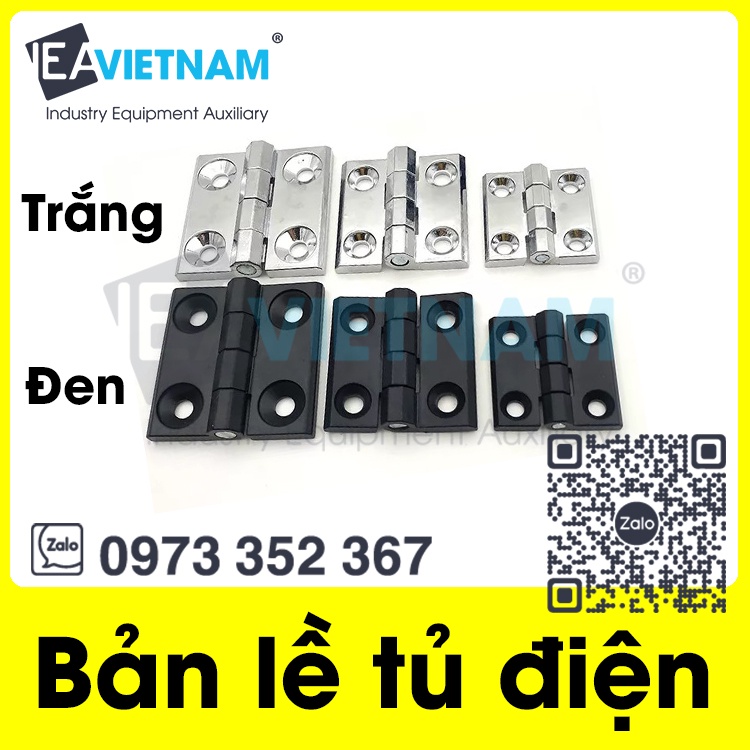 Bản lề cửa tủ điện, Bản lề hợp kim kẽm , Bản lề nhôm màu đen, HL050 - 1 2 3 CL236 - 1 2 3. Bản lề 40 50 60. bản lề inox