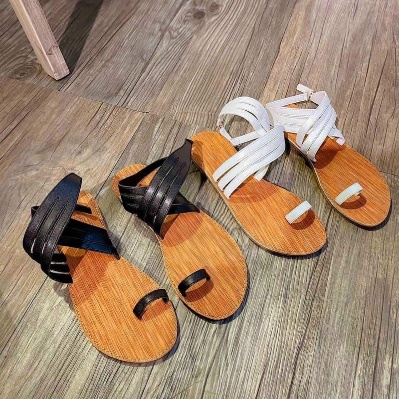 SANDAL CHIẾN BINH XỎ NGÓN ĐẾ BỆT SIÊU HOT HÈ 2021