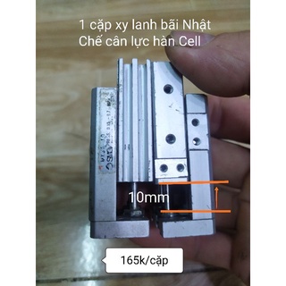 Xy lanh bãi Nhật Hành Trình 10mm chế Cân Lực hàn Cell Pin