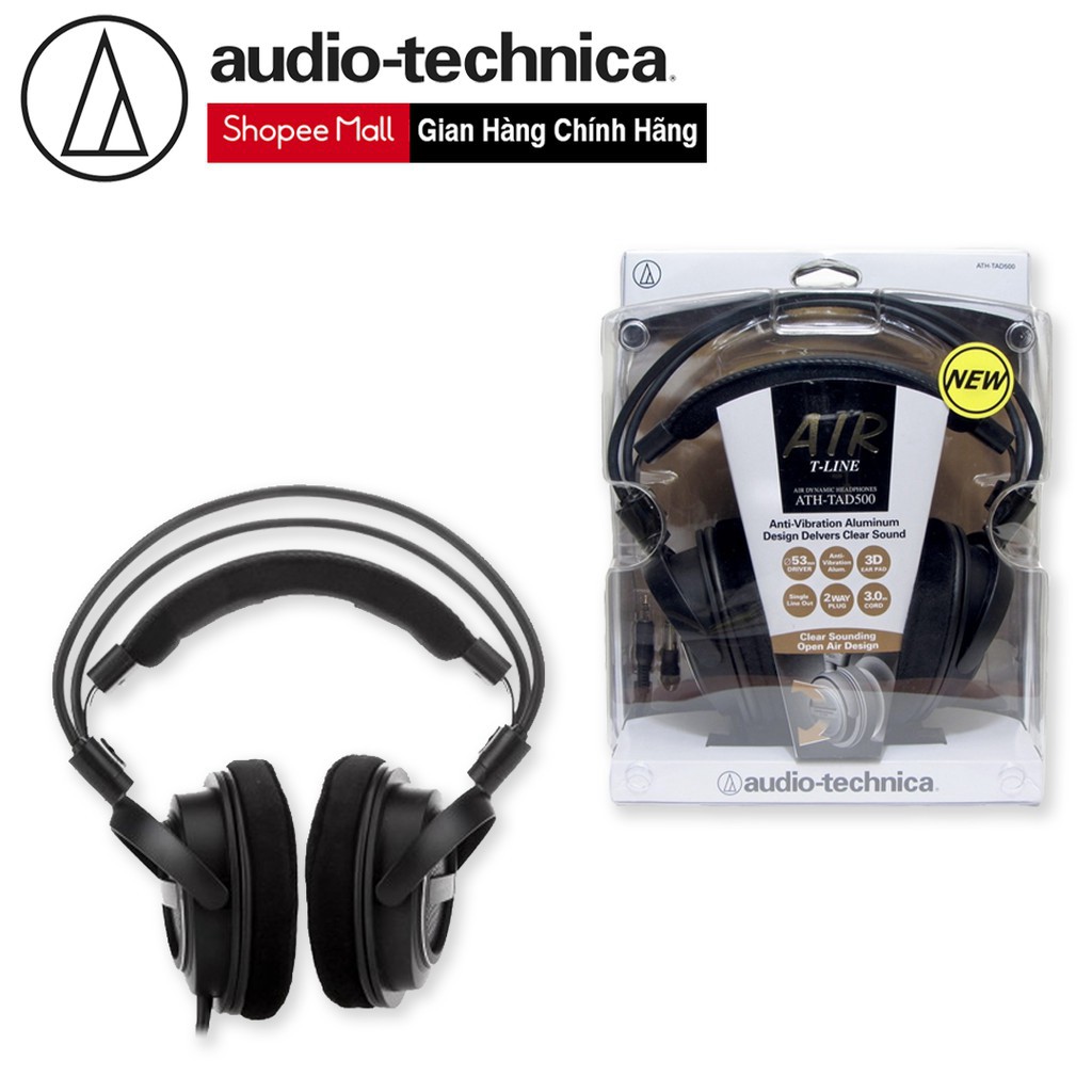 Tai nghe Nhật Around ear chính hãng Audio Technica Audiophile ATH-TAD500