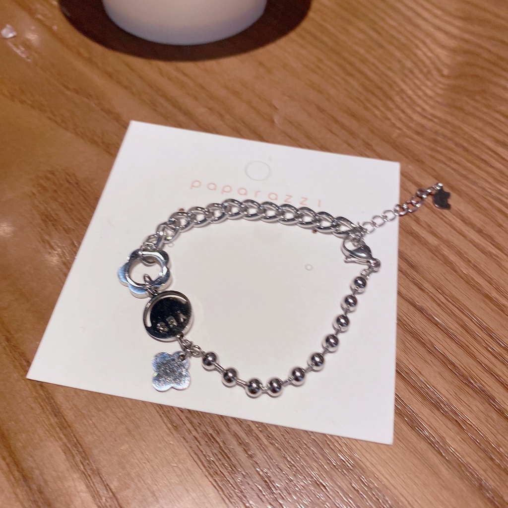Vòng Tay Dây Xích 19A1103 Họa Tiết Mặt Cười Phong Cách Harajuku Thời Trang