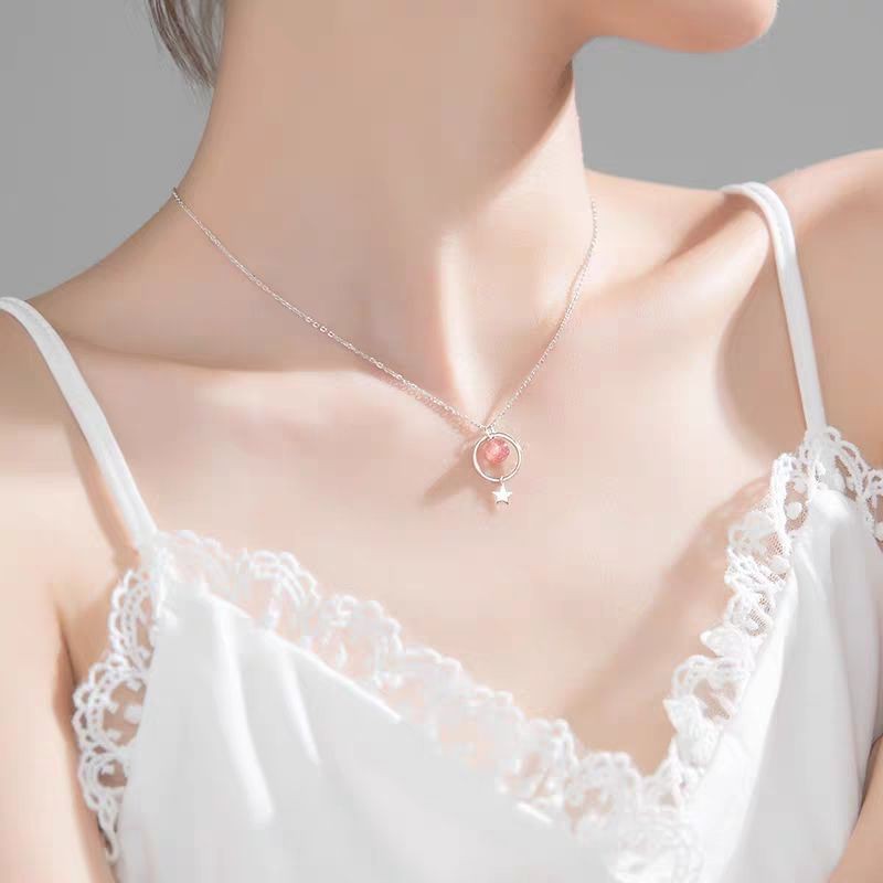 Dây chuyền bạc 925 hình ngôi sao đính đá thời trang cho nữ Nữ ANTA Jewlery - ATJ3603