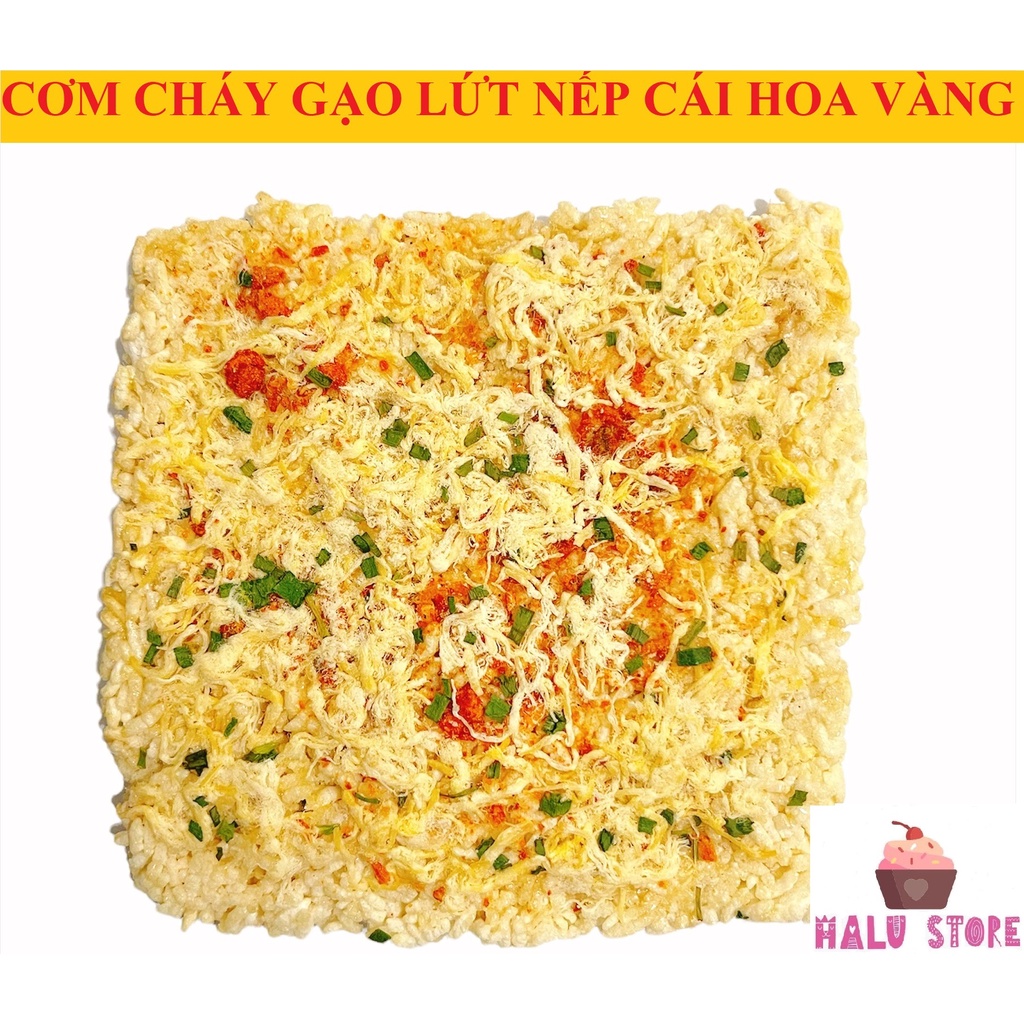 [ Ăn kiêng ] Cơm cháy gạo lứt chà bông / rong biển, giảm cân, eatclean (100g)