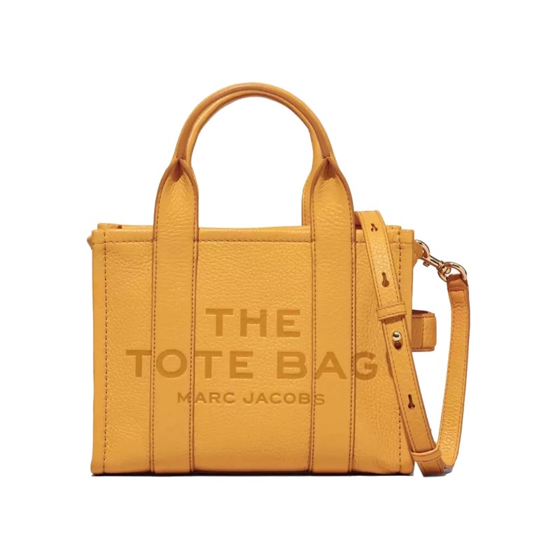TNS-Túi tote form vuông siêu  Marcie leather field tote bag--màu vàng nổi bật