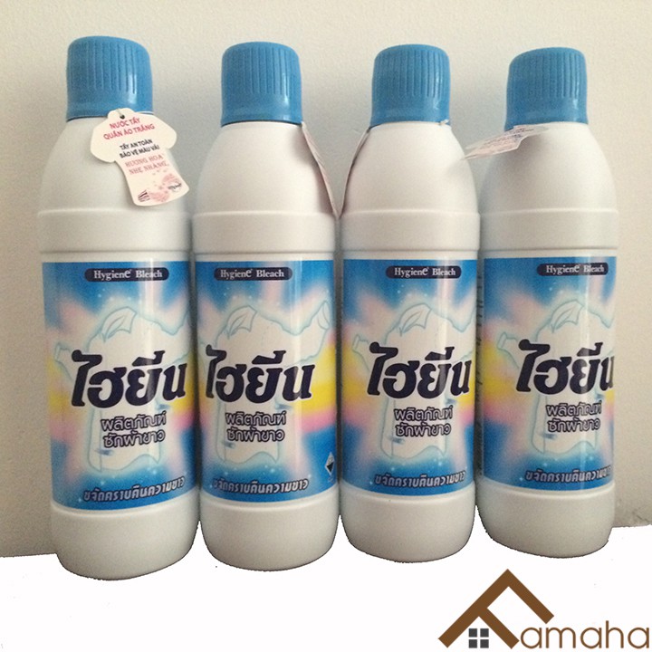 Lọ tẩy quần áo trắng, tẩy quần áo màu thái lan 250ml