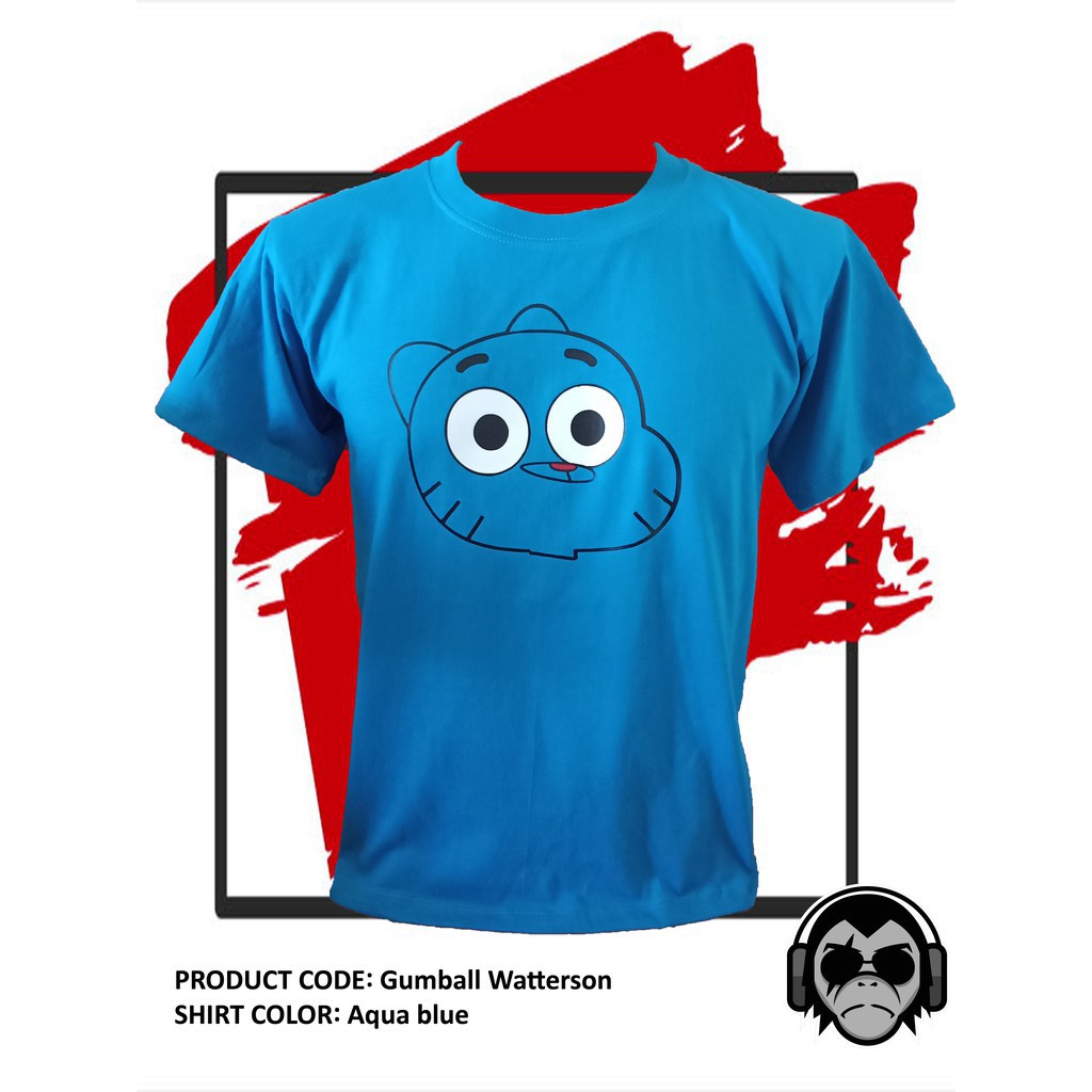 Áo thun Gumball Watterson world of gumball cartoons inspired shirt unisex đẹp