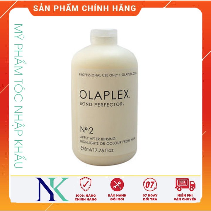 PHỤC HỒI OLAPLEX SỐ 2 CHO TÓC CHÁY NÁT HƯ TỔN NẶNG 525ML