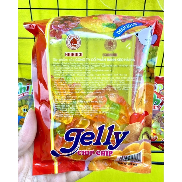 Kẹo dẻo Hải Hà Jelly chip chip