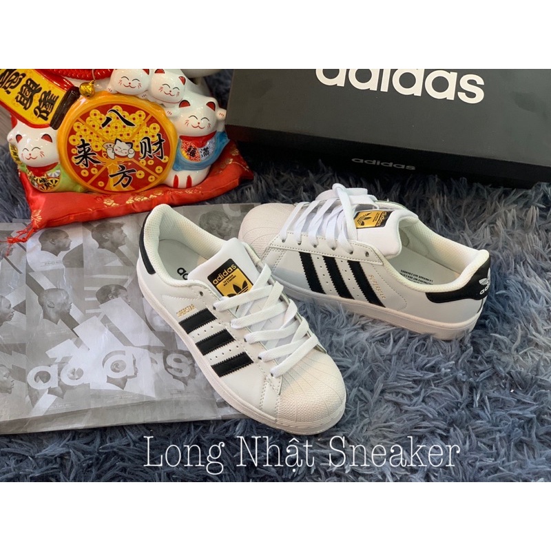 Giày Sneaker Super Star Chữ Nổi, Giày Thể Thao Nam Nữ