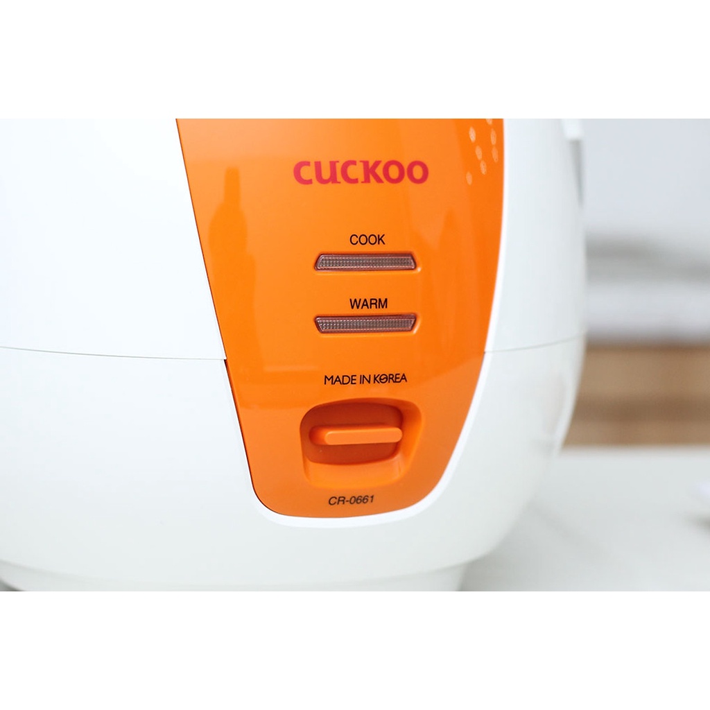 [Mã ELHADEV giảm 4% đơn 300K] Nồi cơm điện Cuckoo CR-0661 1L- Hàn Quốc