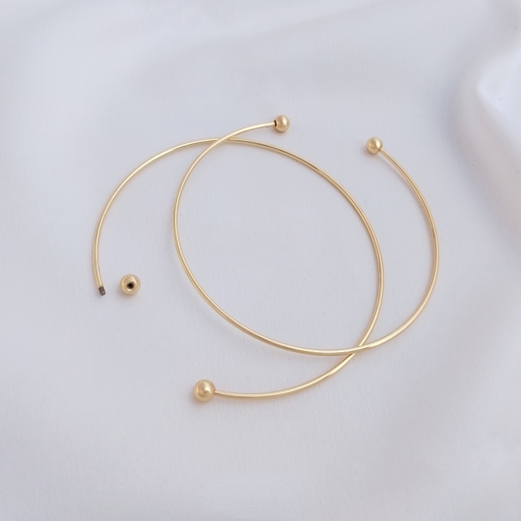 Ốc Vít Đồng Mạ Vàng 14k Dùng Làm Vòng Tay / Trang Sức