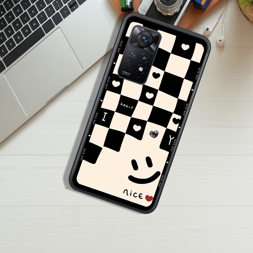 Ốp Lưng XIAOMI  REDMI NOTE 11 4G - NOTE 11 5G - NOTE 11 PRO, In Hình &quot;Black Heart&quot; Phong Cách Đẹp.