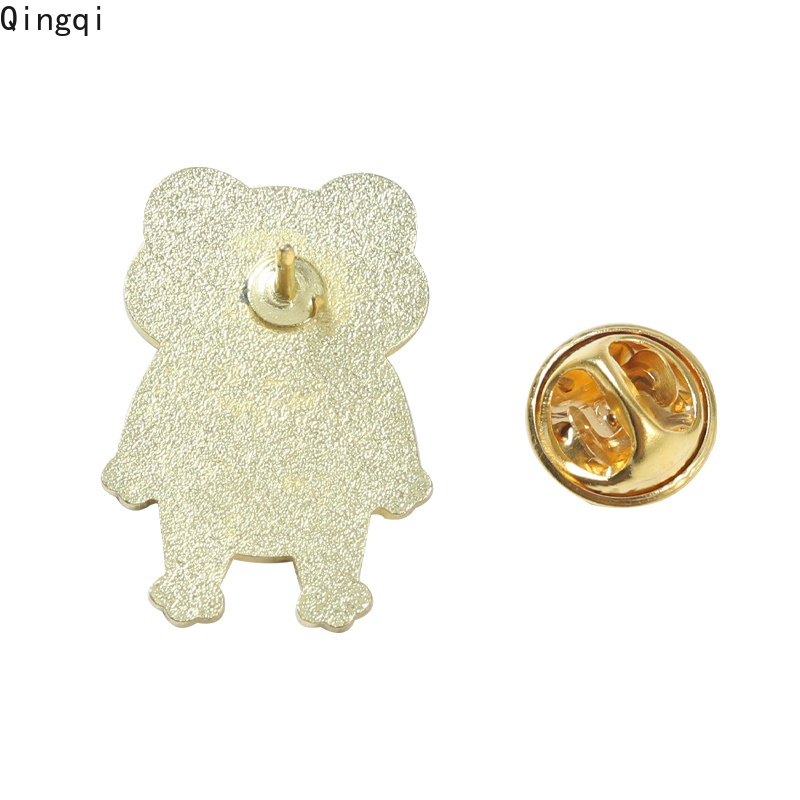 Huy hiệu cài áo Miss Zoe hình động vật hoạt hình dễ thương sáng tạo