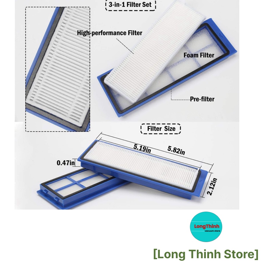 Màng lọc thay thế cho robot hút bụi eufy robovac l70 Hybrid