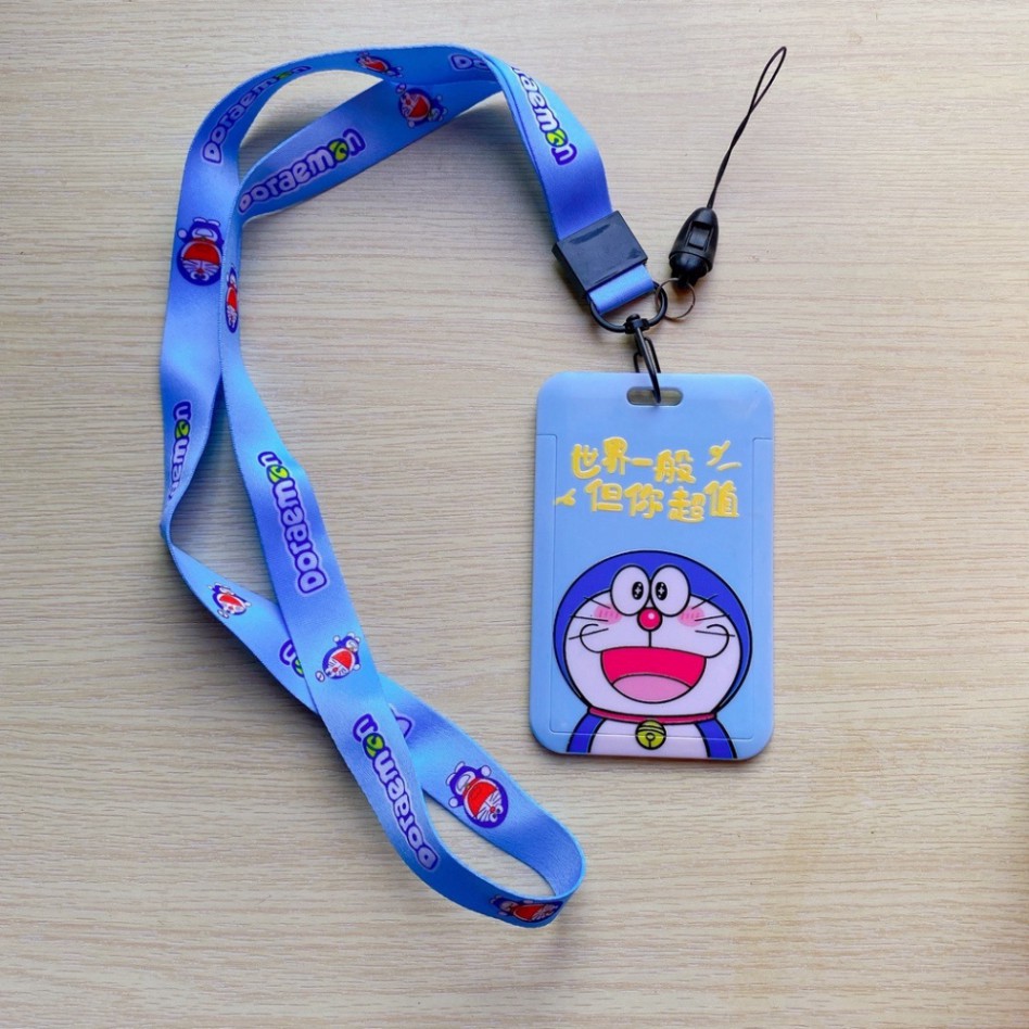 Dây đeo thẻ học sinh có hình ngộ ngĩnh siêu sinh, dây đeo thẻ họa tiết đáng yêu giá rẻ cực bền