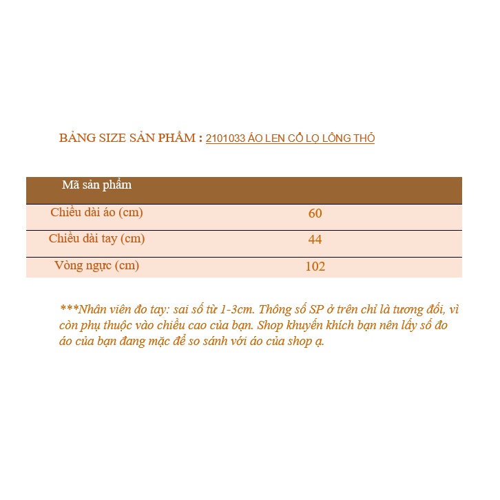 2101033 Áo len cổ lọ - áo len lông thỏ mịn, áo len nữ cổ cao thời trang ulzzang freesize