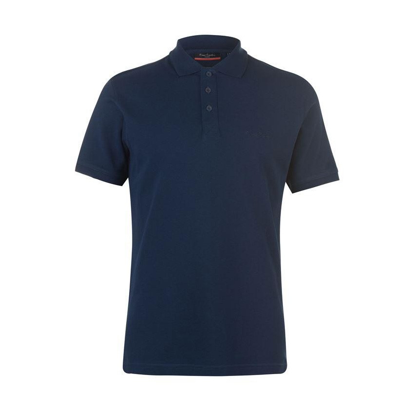 [ Size S ] Áo Thun Nam Pierre Cardin Polo Plain Navy