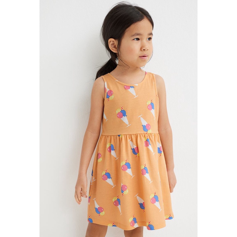 Váy cotton bé gái HM