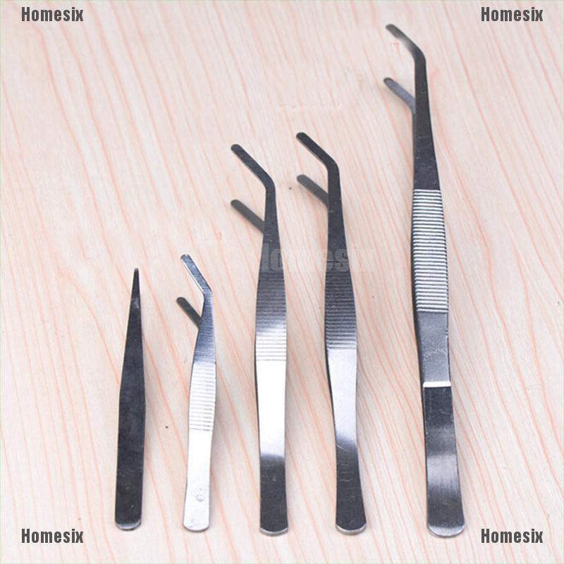 [HoMSI] Stainless Forceps tools garden miniatures resin figurines for garden decoration tools SUU