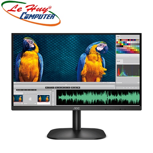 Màn hình máy tính AOC 24B2XHM/74 23.8Inch FullHD VA 75Hz 6ms