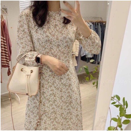 Váy hoa nhí vintage siêu đẹp siêu hót hè 2021 | BigBuy360 - bigbuy360.vn