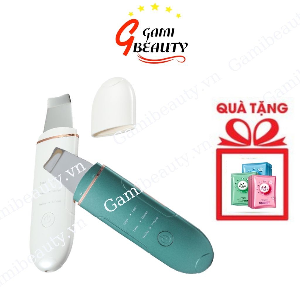 Máy tẩy tế bào chết, máy sủi da chết sạch sâu da mặt ULTRASONIC CLEANER GAMI BEAUTY