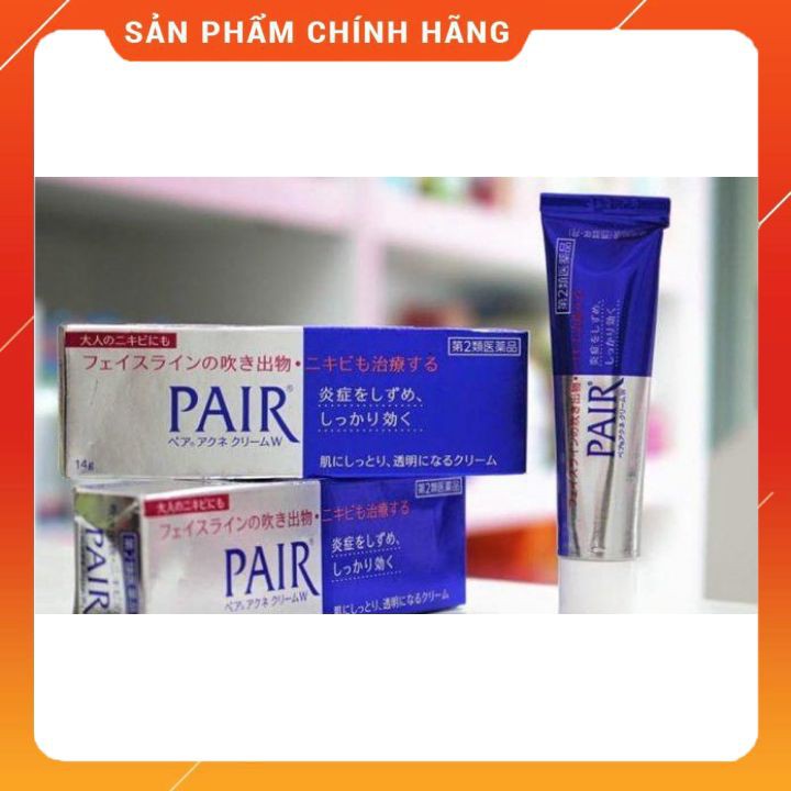 Kem ngừa mụn Pair Acne W Cream Nhật Bản 24g