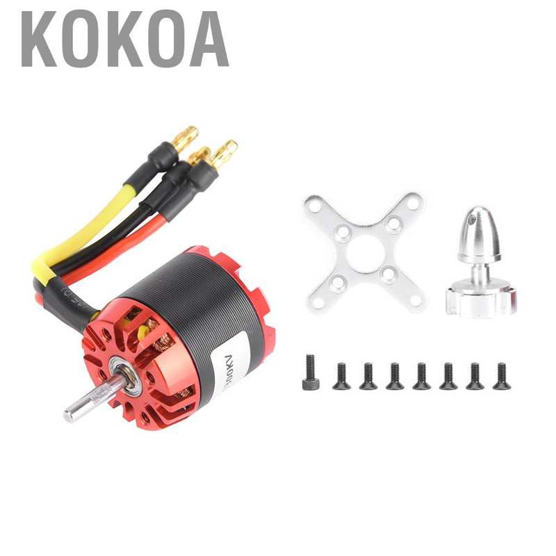 Kokoa N2830 1300KV RC Motor External Rotor Brushless for A2212 4-axis Aircraft