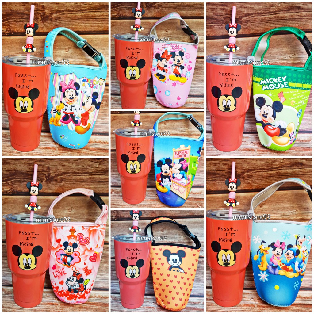 BỘ LY GIỮ NHIỆT MICKEY 900ML
