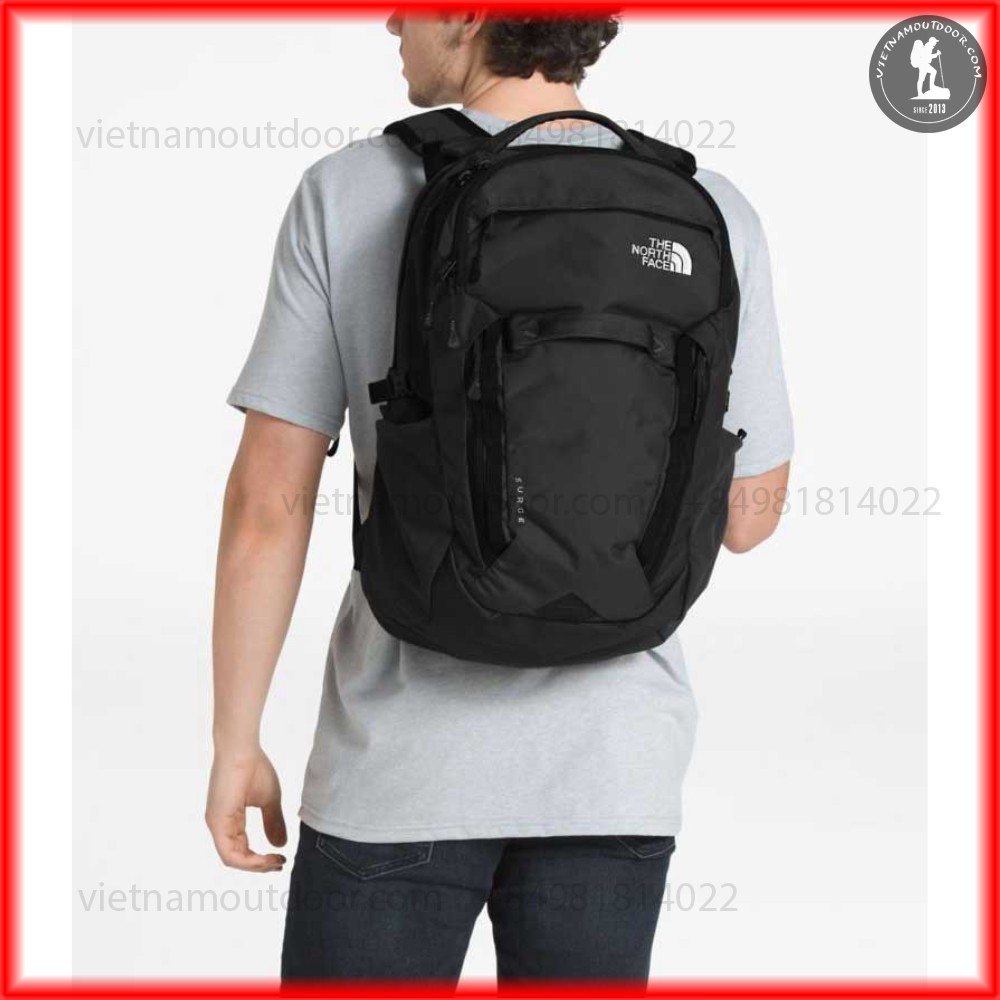 Balo THE NORTH FACE SURGE  2018-2022 giá rẻ -balô nam laptop balo du lịch tnf dành cho đi học,đi làm CHỐNG SỐC MÁY