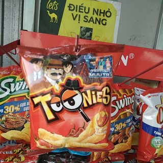 Combo 10 gói snack Bánh snack Toonies vị cay 30g