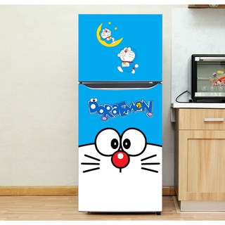 Decal dán Tủ Lạnh - Doremon chất liệu cao cấp