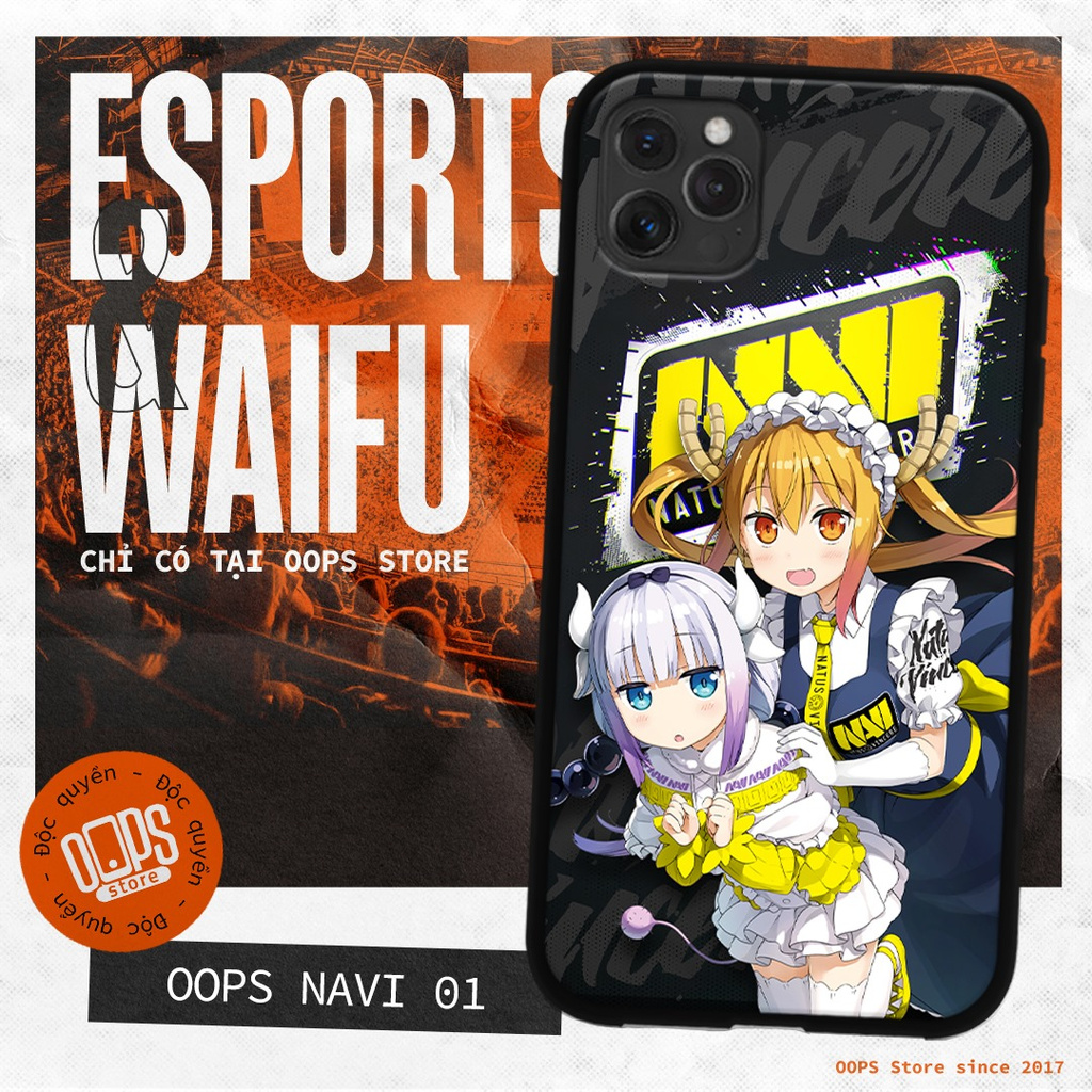 Ốp lưng Esports Waifu Team NAVI dành cho iPhone