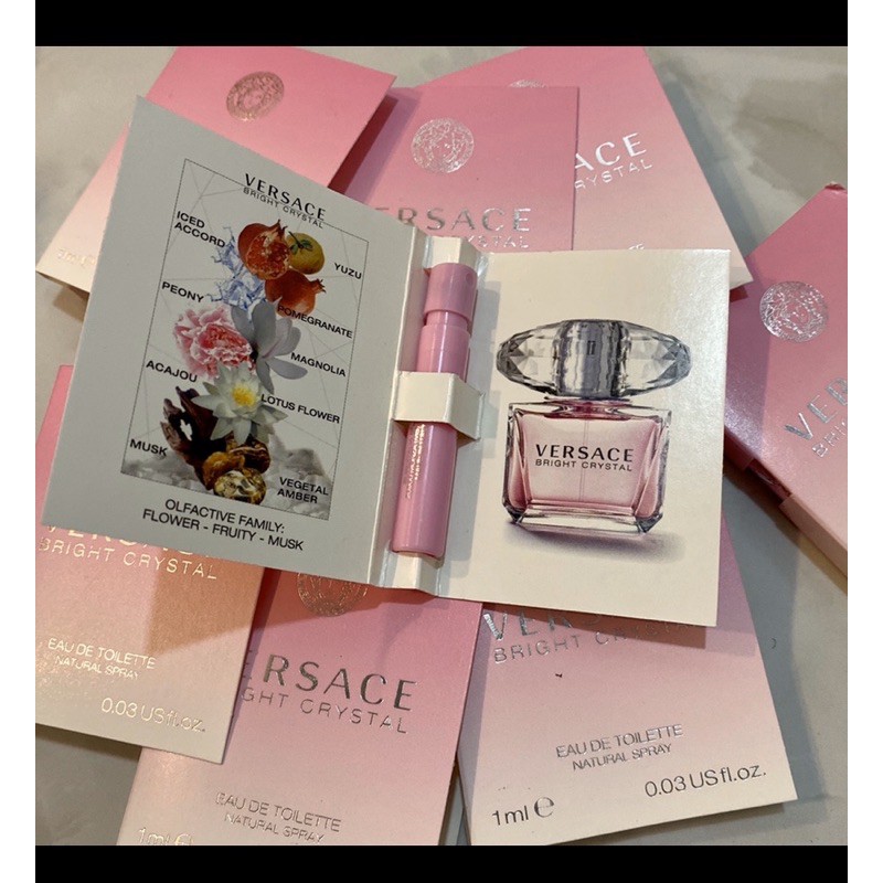 [Hàng mới] - Vial nước hoa nữ Versace Bright crystal