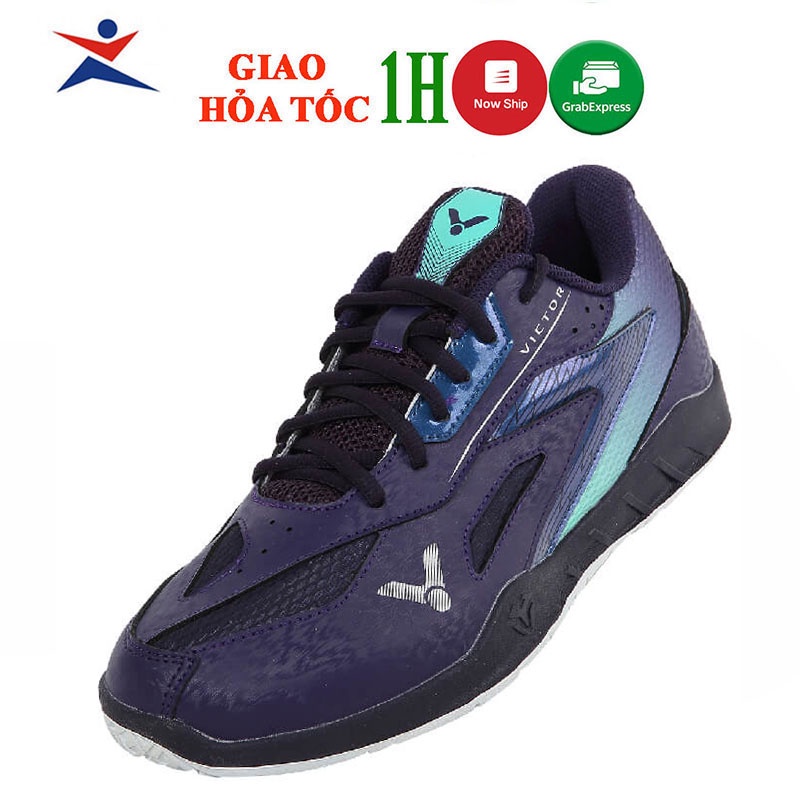 Giày thể thao cầu lông Victor chính hãng VG111 BR mẫu mới dành cho nam màu xanh