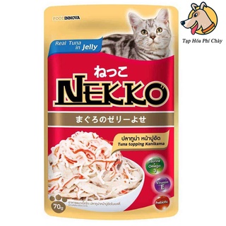 Pate Nekko Thạch Jelly Cho Mèo Mọi Lứa Tuổi (70g)