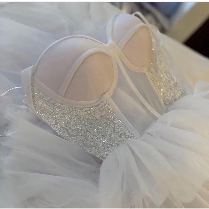 Gọng nhựa may  bra , coret , đồ lót